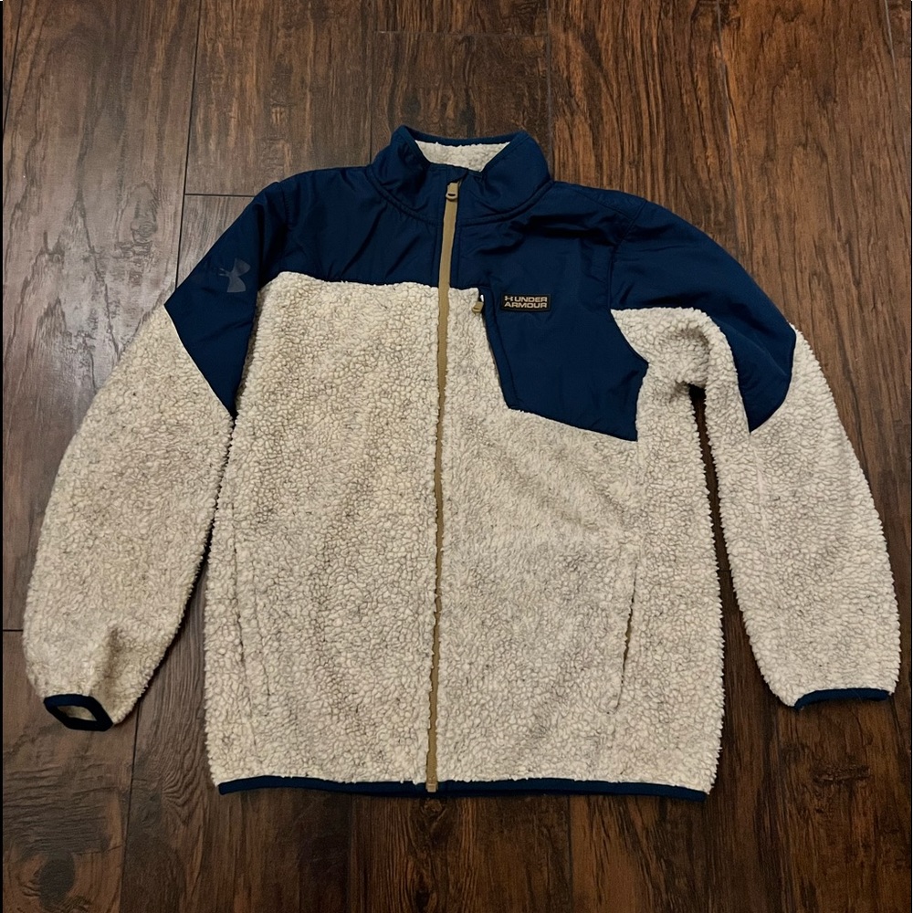 Boys - size L under armour jacket